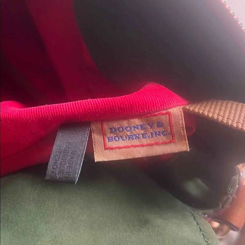 Dooney & Bourke Tan Leather Satchel - Picture 10 of 14